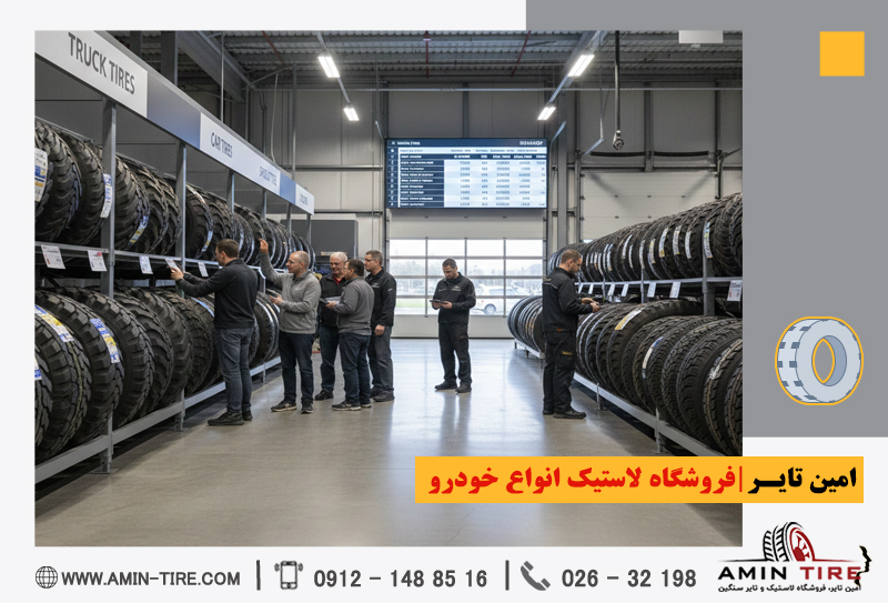 قیمت روز لاستیک خودرو امین‌تایر